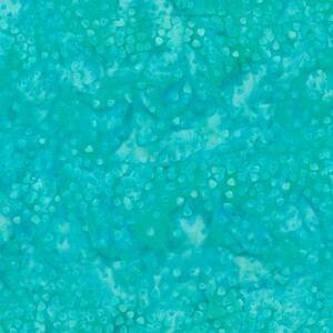 Wilmington Prints Teal-ing Good Batik 1400 22275 440 Teal/Aqua Small Triangles Batik