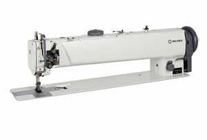 Reliable, 5600TW, 25", Long Arm, Double Needle Feed, Walking Foot, Sewing Machine, MSK8420BL, Safety Clutch, M bobbins, Auto Oil, DC Motor, Stand, 100 Needles