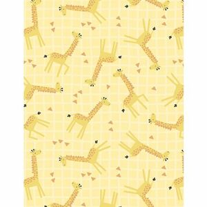 Wilmington Prints Hello Sunbeam 3054 24504 558 Giraffe Toss Yellow