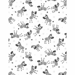 Wilmington Prints Hello Sunbeam 3054 24505 191 Zebra Toss White