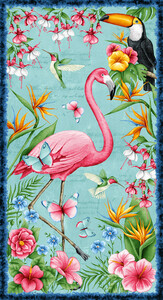 Blank Quilting Tropical Vibes 2375P 76 Tropical Panel 24 in