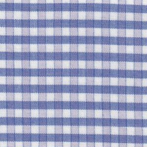 Fabric Finders P63 Royal, Lilac and White Plaid Fabric