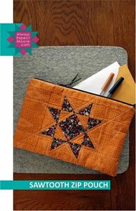 Carolina Moore CM202105 SawTooth Zip Pouch Pattern