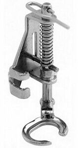 109044: P60432 Open Toe Darning or Foot Free Motion Foot, All Metal Low Shank Screw On Attachment