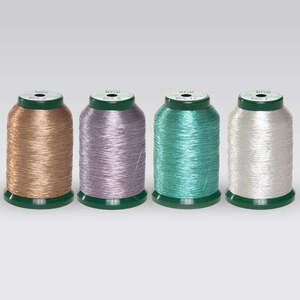 Threadart 60 Weight Micro Embroidery & Bobbin Thread - 1000m