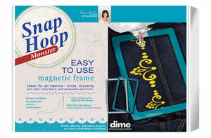 109309: DIME LM12 SH00A12M Snap Hoop Monster 10.5" X 10.5" for Brother Flatbed