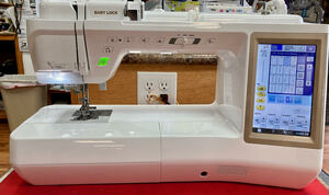 Operation Panel and Keys of the Brother SE625 Embroidery Machine 