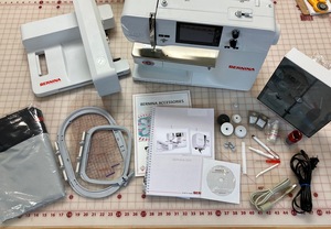 Bernina Trade In B500E Next Generation Embroidery Only Machine with Module, Luggage, 110/240V