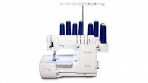 Babylock, Ovation, BLSE8, Trade In, 2 to 8, Thread, Overlock Serger, Extraordinair, Automatic Thread Delivery, 6 LED Lights, Knee Lift, Babylock Ovation BLSE8 Trade In 2-8 Thread Overlock Serger and Coverstitch Extraordinair, Automatic Thread Delivery, 6 LED Lights, Knee Lift, Serviced