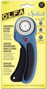 Olfa RTY2DXPBL Ergonomic 45mm Rotary Cutter - Pacific Blue
