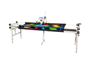 Grace Quilters Evolution Elite Customize Rolling Frame, Adj Height,  8-10 or 12' Wide, 9-11" Ext Options +Handwheel Rachet for Take Up, No Baste Rail
