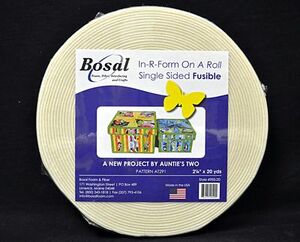Bosal 495S-20 In-R-Form Plus,Single Side Fusible 2.25" X 20yds