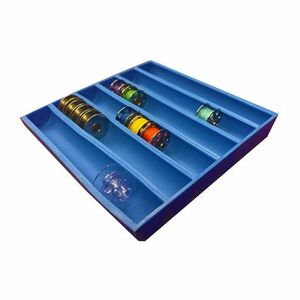 Bobbinsaver, 2, BS2-BLUE, 66, Bobbins, Holder, Square Storage, Tray