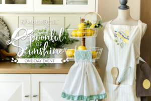110673: Kimberbell Kimberbell Spoonful of Sunshine Saturday March 11, 2023 10am - 4pm CDT - Houston Store