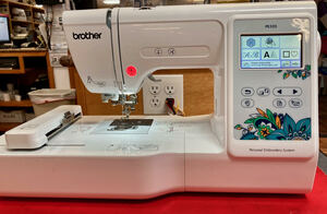 Brother RPE535 4x4" Embroidery Machine USB, Color Touch LCD Screen 80 Designs, 9 Fonts, 120 Frames, Start Stop, Threader & Trimmer, On Board Tutorials