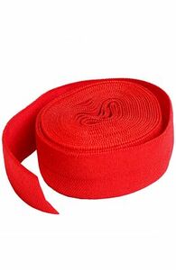 Patterns by Annie PBA211-2-ATOMRED Fold-over Elastic - 3/4 in x 2 yard - Atom Red