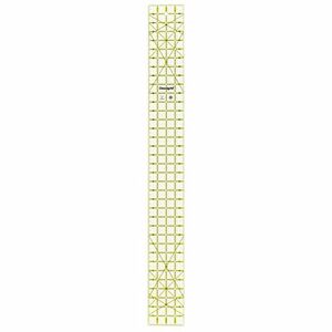 Omnigrid R436 Ruler 4 in x 36 in, for cutting bias strips and tackling up to 54 in wide home decor fabrics
