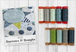 Aurifil JKBB10 Jen Kingwell Burrows & Boughs Thread Set 10ct