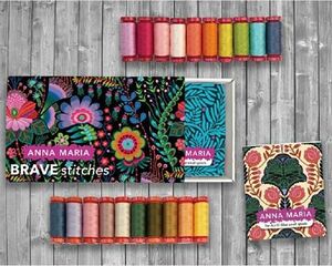 Aurifil, AMH1250BC20, Anna, Maria, Horner, Brave, Thread, Set, 20pc