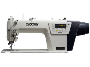Brother, S7250A-403, Single, Needle, Direct, Drive, Lock, Stitcher, with, Electronic, feeding, System, and Short, Thread, Trim, Brother S7250A-403 1 Needle Direct Drive High Speed Lock Stitch Sewing Machine, Knock Down Stand, Table, Servo Motor 220V , Thread Trim, 5000SPM, USB 0V Electronic Settings, Thread Trimmers, 5000SPM, USB