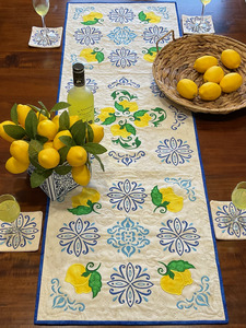 Amelie, Scott, Designs, ASD289, Limoncello, Table, Set, Pattern, Booklet