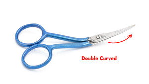 Left-Handed Large Ring Fine Tip Scissors by Famore