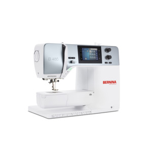 Bernina B485 Sewing Machine, Jumbo Bobbin, 5.5mm Stitch Width, Auto Thread Trim, Color Touch Screen, BSR Functionality