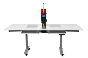 Bernina 23QSCTSS Q Series Lift Table Adjustable Height for Q20, Q16, Q16 Plus Longarm Quilting Machine