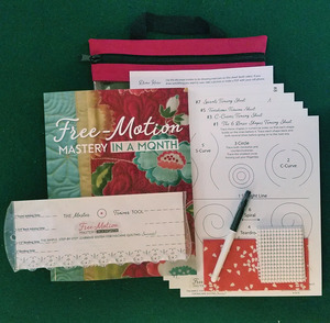 RaNae Merrill FMM30 Free-Motion Mastery in a Month Express Bundle - Book + Tool Kit