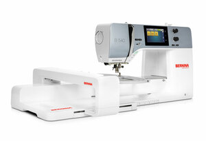 Bernina B540e, Next Generation Sewing Machine, Smart Drive SDT  Free Arm Emb Module, 8.5" Arm, 9mm Stitch Width, 6mm St Length, 1048 Patterns, 110/240V