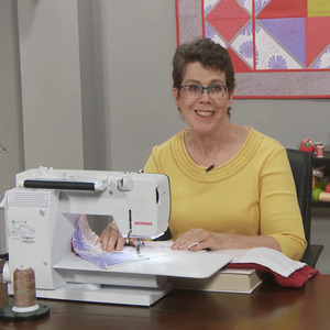 Nancy Zieman The Blog - Sew a Sewing Machine Cover & Caddy for National  Sewing Machine Day