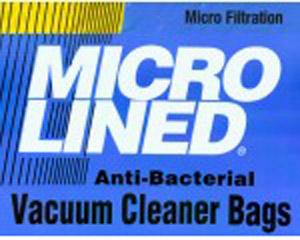 7027: Panasonic 6.404 Ten Micro Lined Paper Bags for Upright Vacuum Cleaners, 10pk. Style U, U3 U-3, U6 U-6
