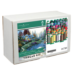 Isacord IS80355KIT Everett's Cottage Thread Kit - 50 Isacord Spools for Everett's Cottage Tiling Scene by Thomas