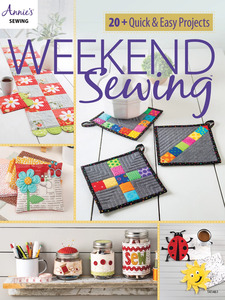 Annie's 141461 Weekend Sewing Book 20+ Quick and Easy Project Pattern Book
