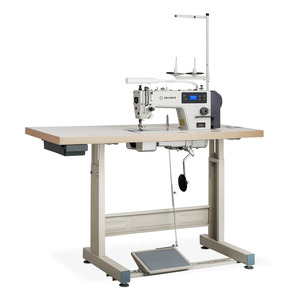 Consew 7360RH Straight Stitch Industrial Sewing Machine - Table/Motor/Stand  Set