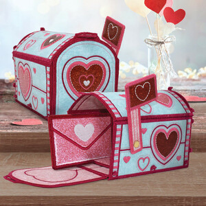 OESD 51314USB Freestanding Valentine's Mailbox