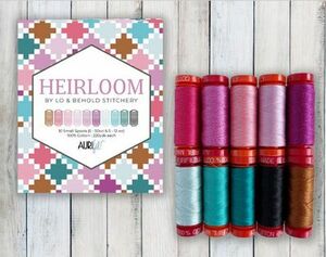 Aurifil, BL5012HC10, Heirloom, by, Brittany, Lloyd, 10, Small, Spools