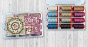 Aurifil, ES50EG12, English, Garden, by Edyta, Sitar, 12, Large, Spools