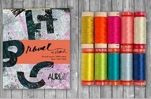 Aurifil EBRC10 Ravel by e bond 10 Small Spools