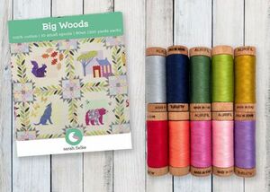 Aurifil SF80BW10 Big Woods by Sarah Fielke Thread Set 10 Small Spools