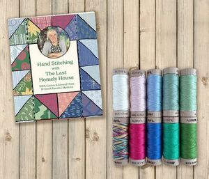 Aurifil KJ30HS10 Hand Stitching w/ The Last Homely House by Kate J Thread Set 10 Small Spools
