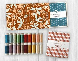 Aurifil SW8EC20 Evolve Collection by Suzy Quilts Threat Set 20 Small Spools