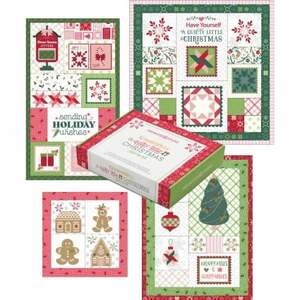 Kimberbell KIT-MASAQLC A Quilty Little Christmas Fabric Kit