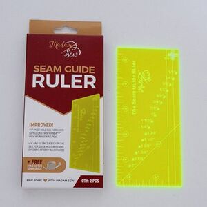 Madam Sew A1ASGRB2B Seam Guide Ruler