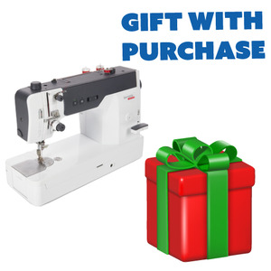 Bernette B08 Straight Stitch Mechanical Sewing Machine, 1600SPM, Powerful DC motor, Independent Bobbin Winding Motor, Extension Table