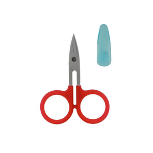 karen Kay Buckley KKBPSC Perfect Scissors Red 3-3/4in Small curved Micro-Serrated Non-slip Blade