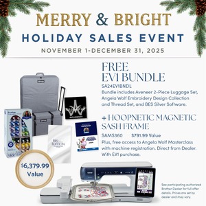 Brother EV1 Aveneer Machine Sewing Quilting Embroidery Machine