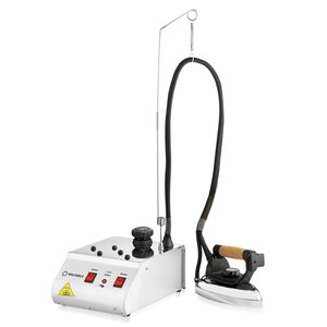 Reliable, 3000IS, i300, Professional, Dry, Steam, Iron, 12A, 900W, Stainless, Steel, Boiler 1.4 L, 800, 3.4, Bar, 35, PSI, 15, Minute, Heat, 7', foot, Hose, Rest