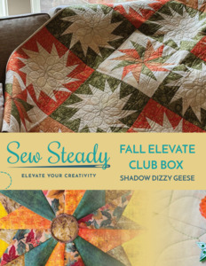 Sew Steady Westalee Q4 WT-CLUB Elevate Ruler, Embroidelee, Pattern or Get it All Box with 3-4 Projects, Tools, Fabric +$200 Value