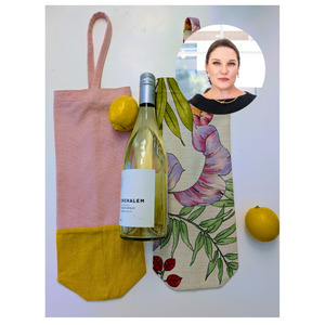 116904: Summer Wine Tote Sewing Class with Andrea Chiba Time: Saturday June 7th- 10 AM - 12 PM
